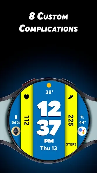 Colors Fall 4 - Watch face screenshot 5