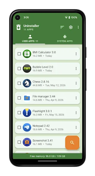 Removedor de App screenshot 1