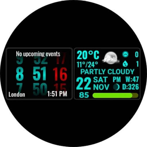 Weather hours and days NTV600 screenshot 32