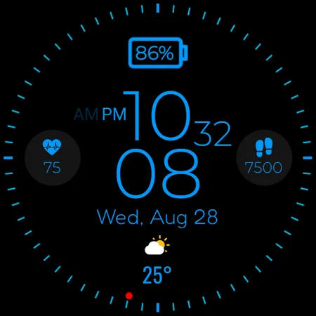 MAHO008 Wear OS Watch Face screenshot 21
