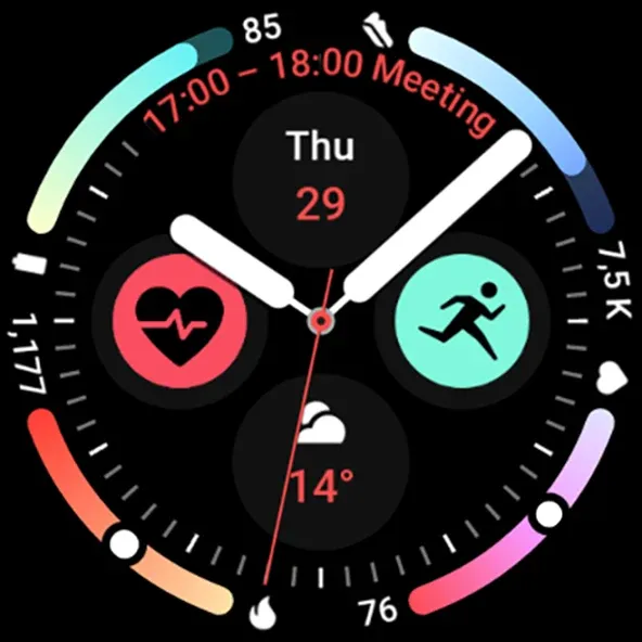 Arcs N6 Watch Face screenshot 13