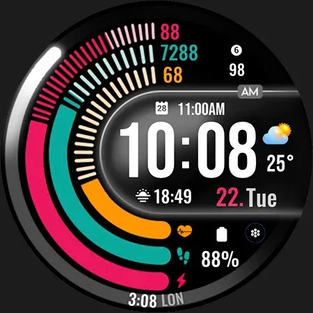 ML2U 184 Watch Face screenshot 32