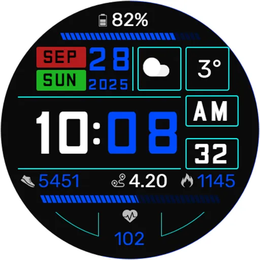 DIGI CONDUE Watch face screenshot 21
