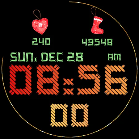 Yarn Digital Watch Face screenshot 16