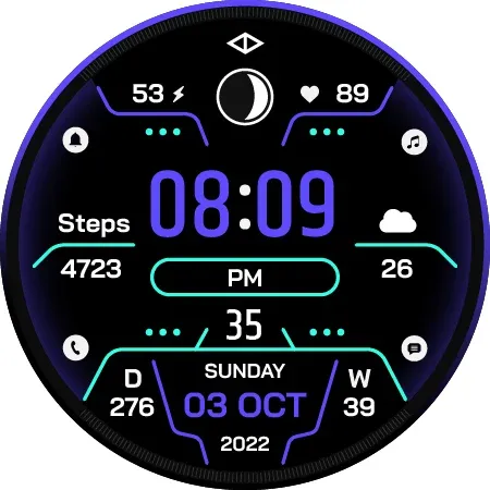 Elysium: Digital Watch Face screenshot 13