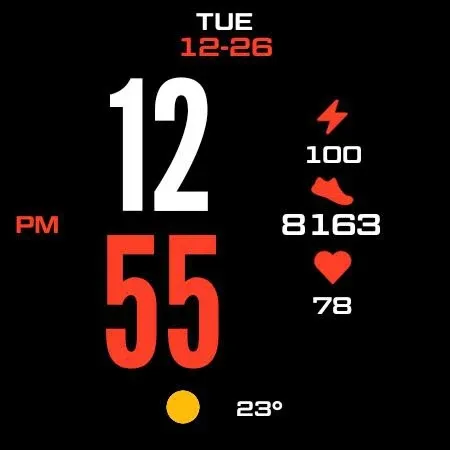 Nighty Digital 22 - watch face screenshot 21