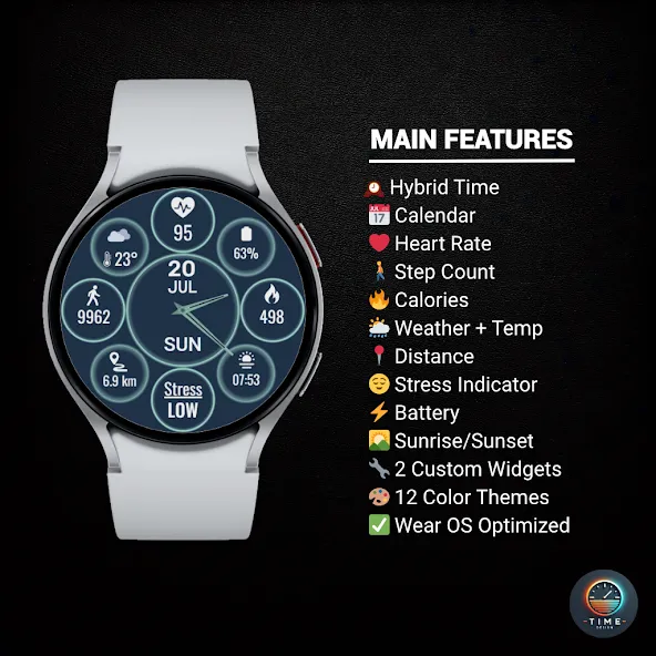 Neuro Dial Watch Face screenshot 2