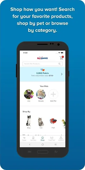 PetSmart screenshot 1
