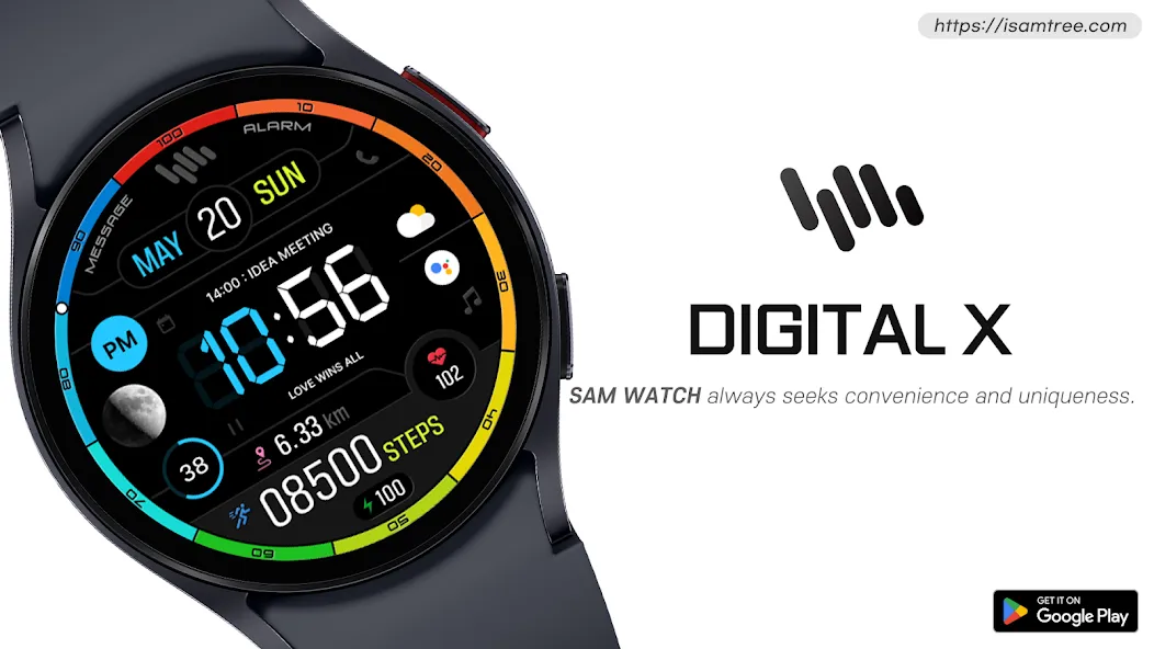 SamWatch Digital X screenshot 1