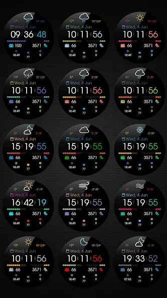 Digital Watchface D7 screenshot 3