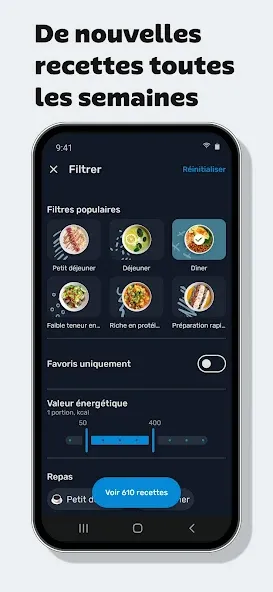 Yazio: Compteur de calories IA screenshot 6