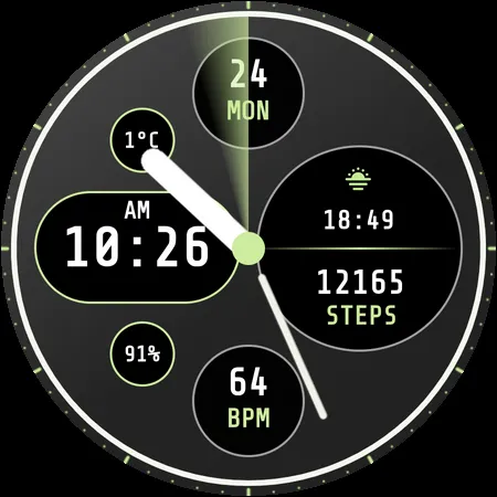 Pure Classic Watch Face screenshot 11
