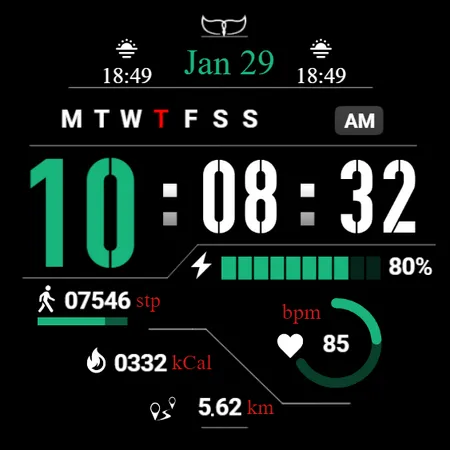 SY51 Watch Face for Wear OS screenshot 30