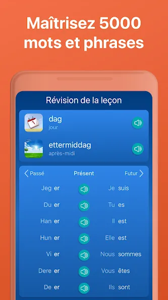 Mondly: Apprendre le norvégien screenshot 6
