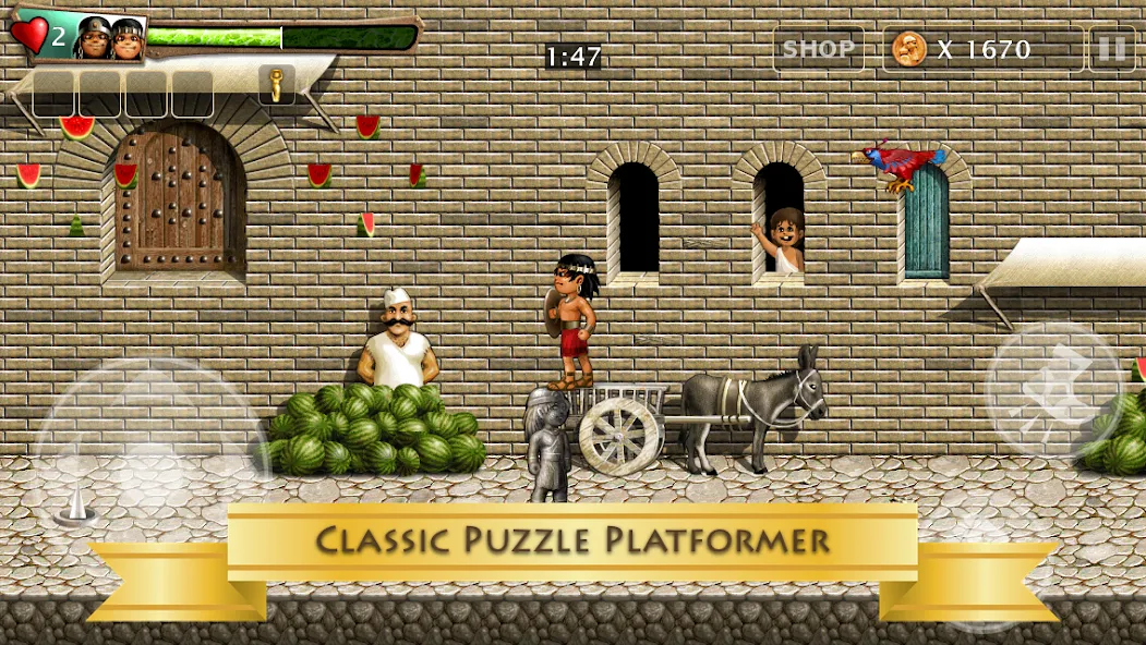 Babylonian Twins Platformer screenshot 2