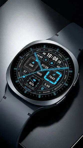 Fluorescence Clock ZKin Watch screenshot 8