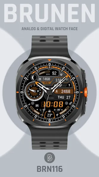 BRN116 : Watch Face screenshot 2