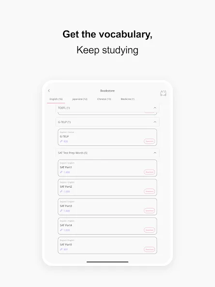 VoCat - My Own Vocabulary screenshot 21
