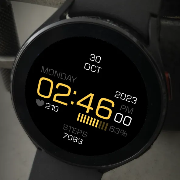 Key099 Digital Watch Face screenshot 8
