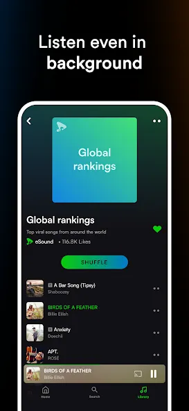 eSound Music - Musik offline screenshot 4