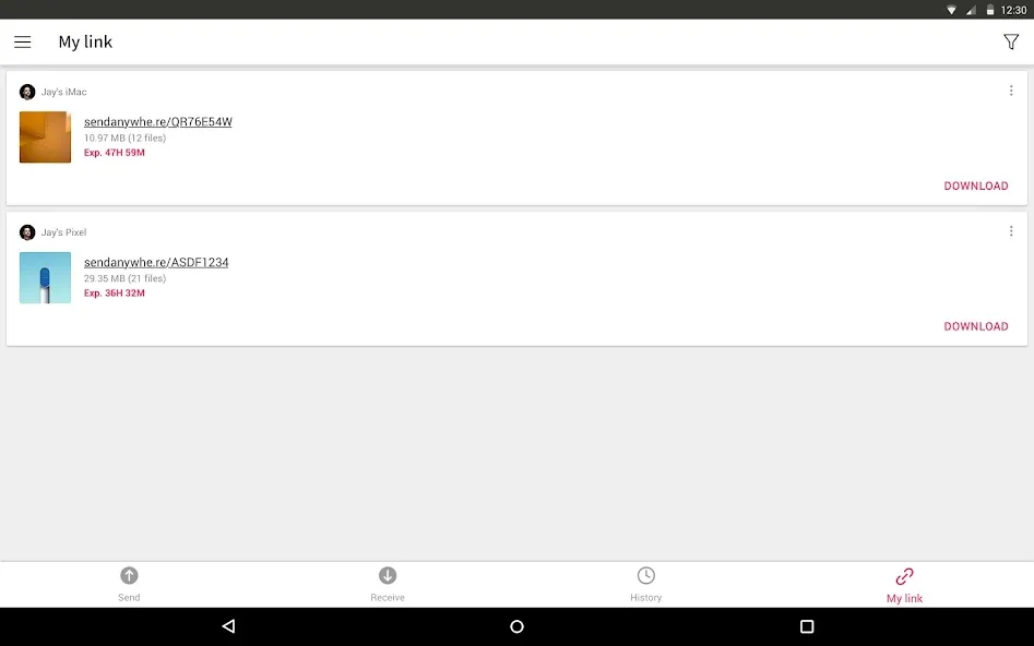 Send Anywhere (文件传输) screenshot 10
