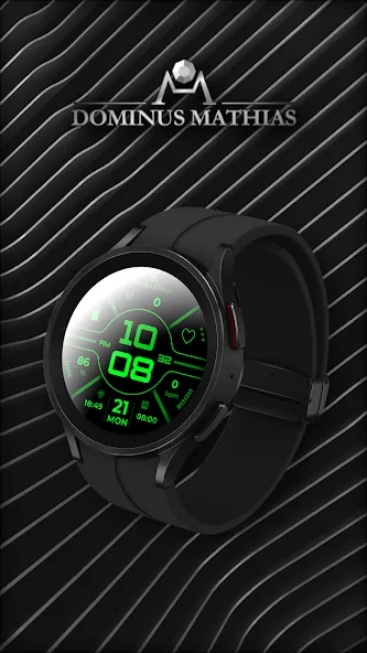 DM027 High-tech Digital Face screenshot 1