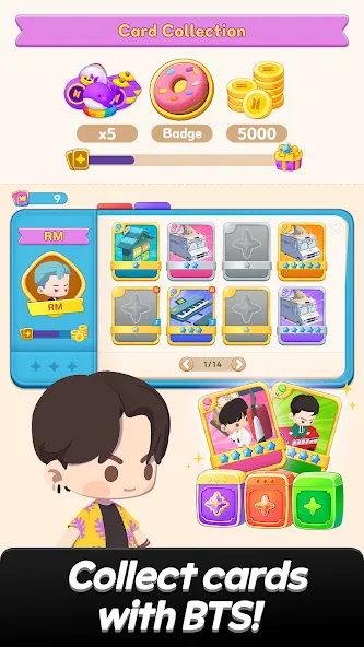 BTS Island: In the SEOM Puzzle screenshot 1