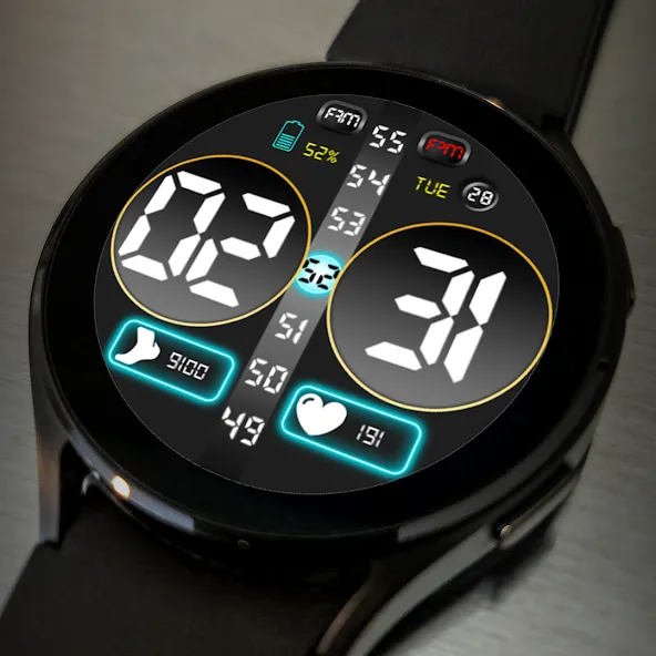 Digital Watch Face Key 011 screenshot 4