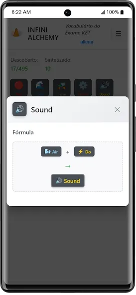 Infini Alchemy - Vocab Up screenshot 2