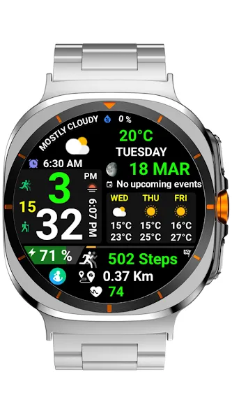 Digital Weather D Sport NTV580 screenshot 22