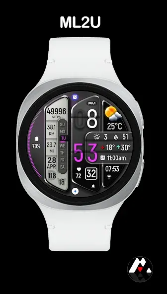 ML2U 414 Cyber Sport Watch screenshot 5