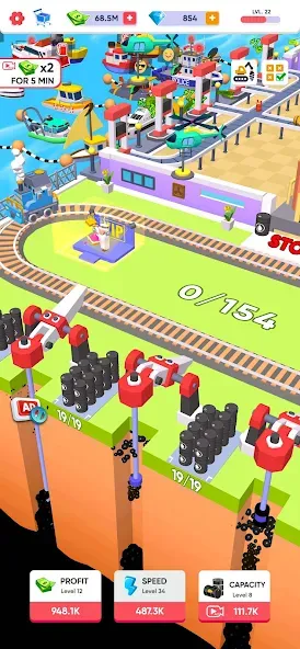 Oil Mining 3D - Petrol Factory screenshot 1