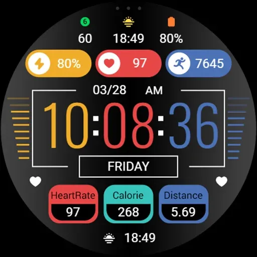 ZKin Watch Black Color Data screenshot 7