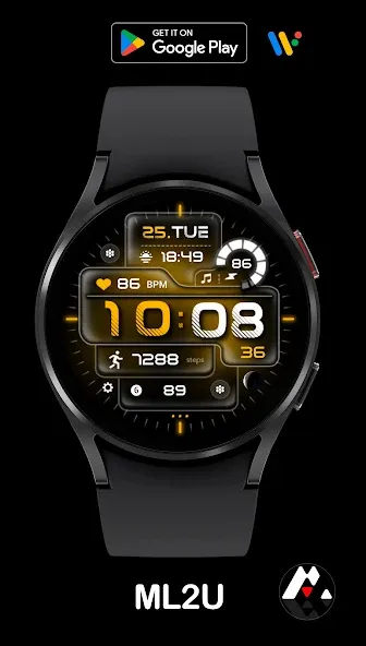 ML2U 216 Watch Face screenshot 3