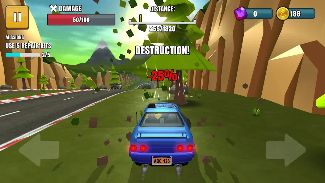 Faily Brakes 2 juego de carros screenshot 3