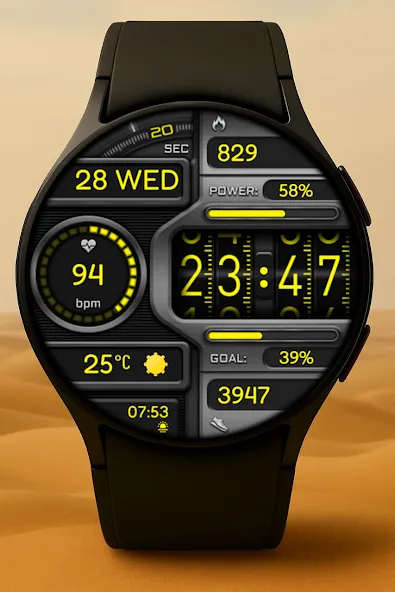Power Rush Wath Face screenshot 3