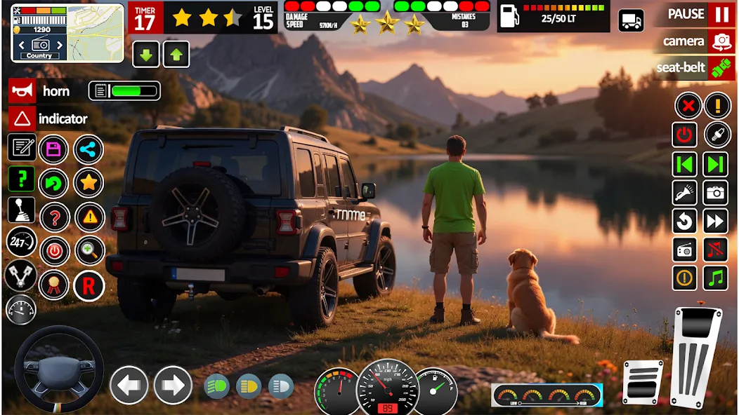 Offroad Jeep Cargo Simulator screenshot 7