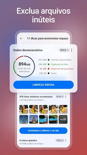 CCleaner - Limpeza de Celular screenshot 4