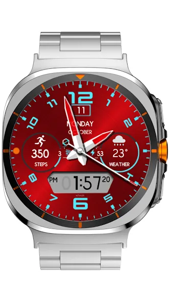 NTV439 - Hybrid watch face screenshot 4