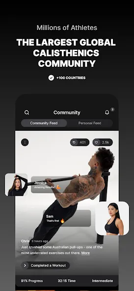 Thenx: Calisthenics Training screenshot 6