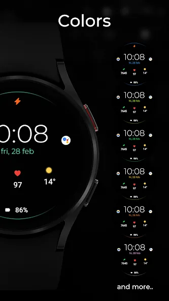TVV Minimal 5 Watch Face screenshot 2