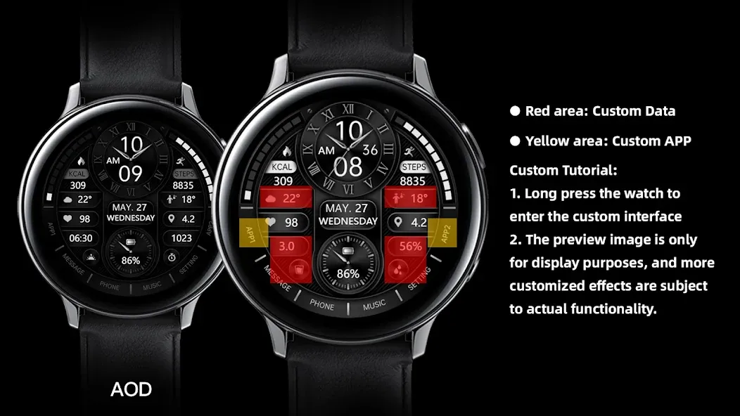 Metal Small Clock ZKin Watch screenshot 4
