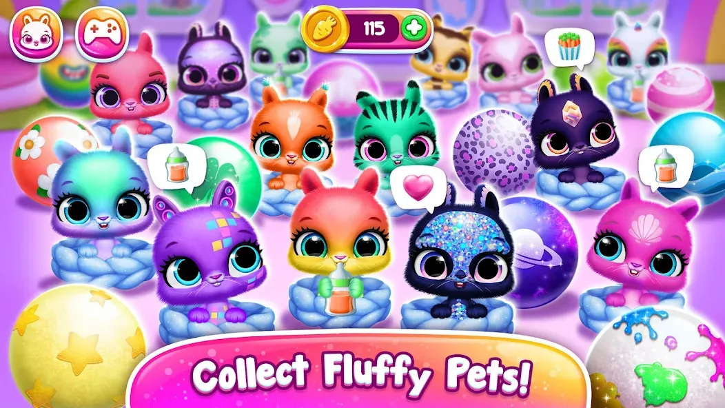 Bunnsies - Happy Pet World screenshot 4
