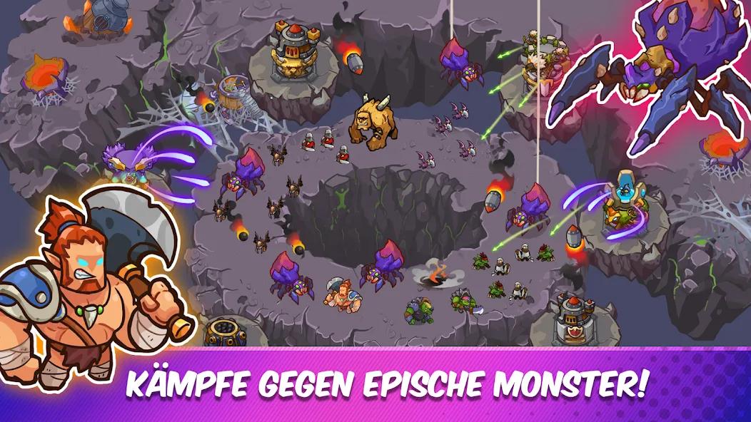 King of Defense: TD spiel screenshot 2
