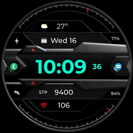 DADAM63: Digital Watch Face screenshot 19