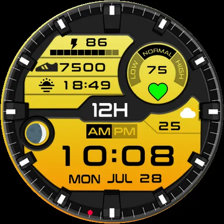 SY12 Watch Face for Wear OS screenshot 26
