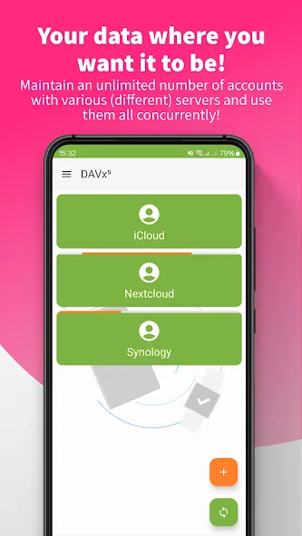DAVx⁵ – CalDAV CardDAV WebDAV screenshot 5