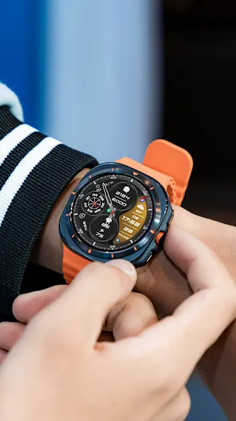 N-SPORT709 AnalogC Watch Face screenshot 1