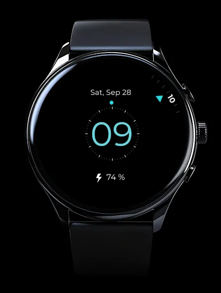 Simple Minimal watch face screenshot 2