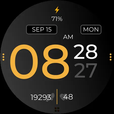 Digital Time Watch Face screenshot 5